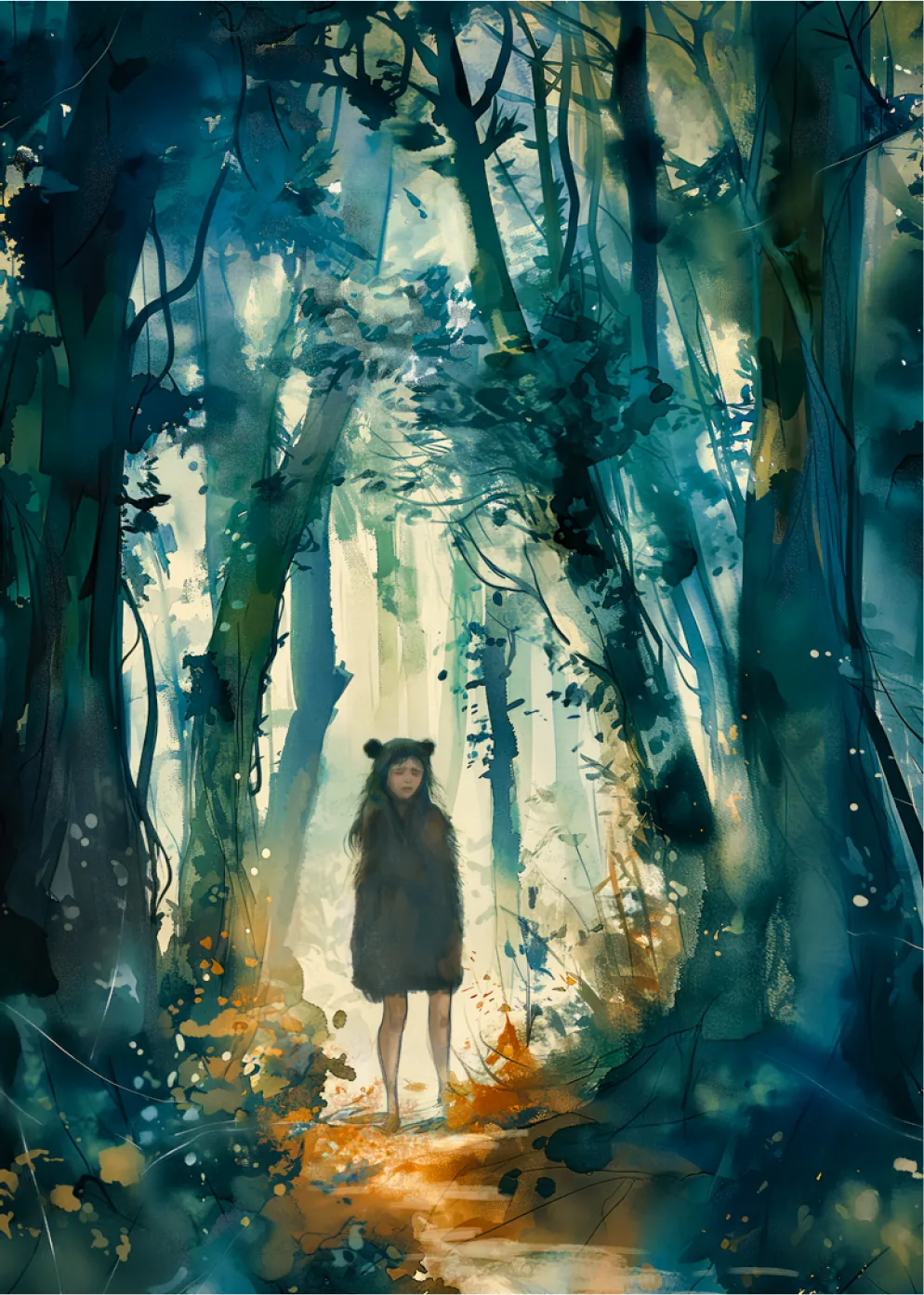 Ukážka ilustrácie z knihy Zabudnuté rozprávky